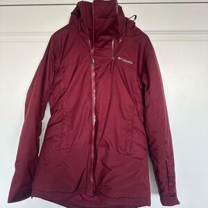 Columbia Women's Ava Alpine™ II Insulated Jacket Burgundy